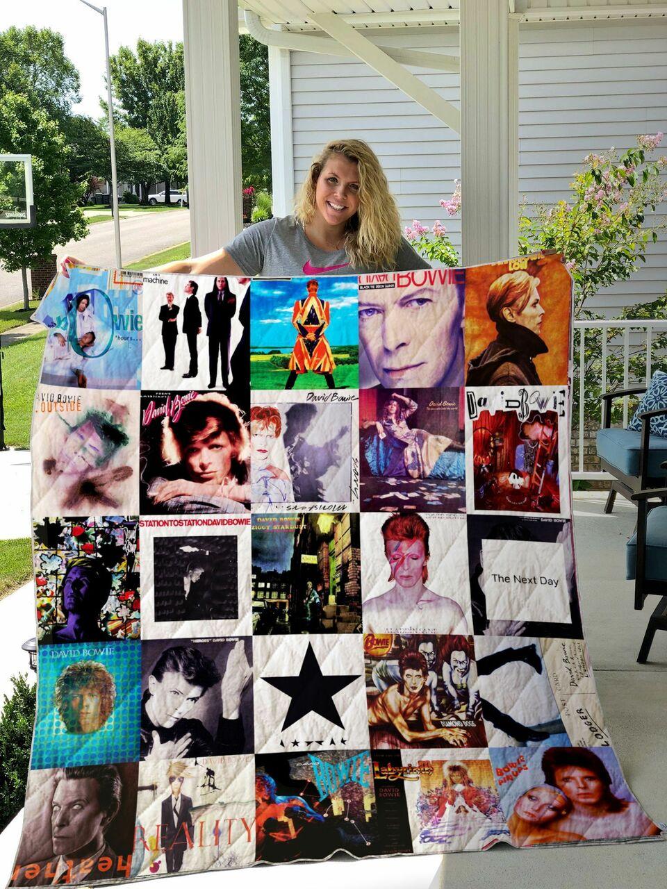 David Bowie Al Quilt Blanket For Ver 25