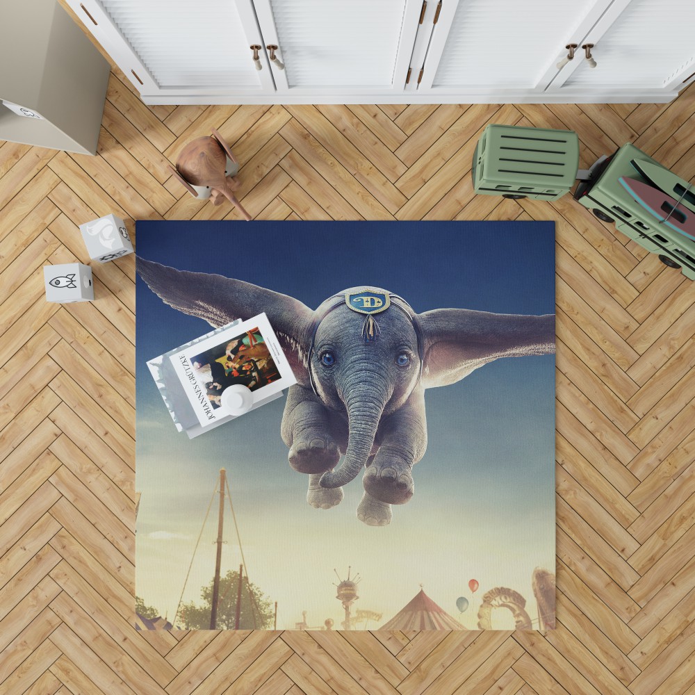 Dumbo 2019 Movie Bedroom Living Room Floor Carpet Rug