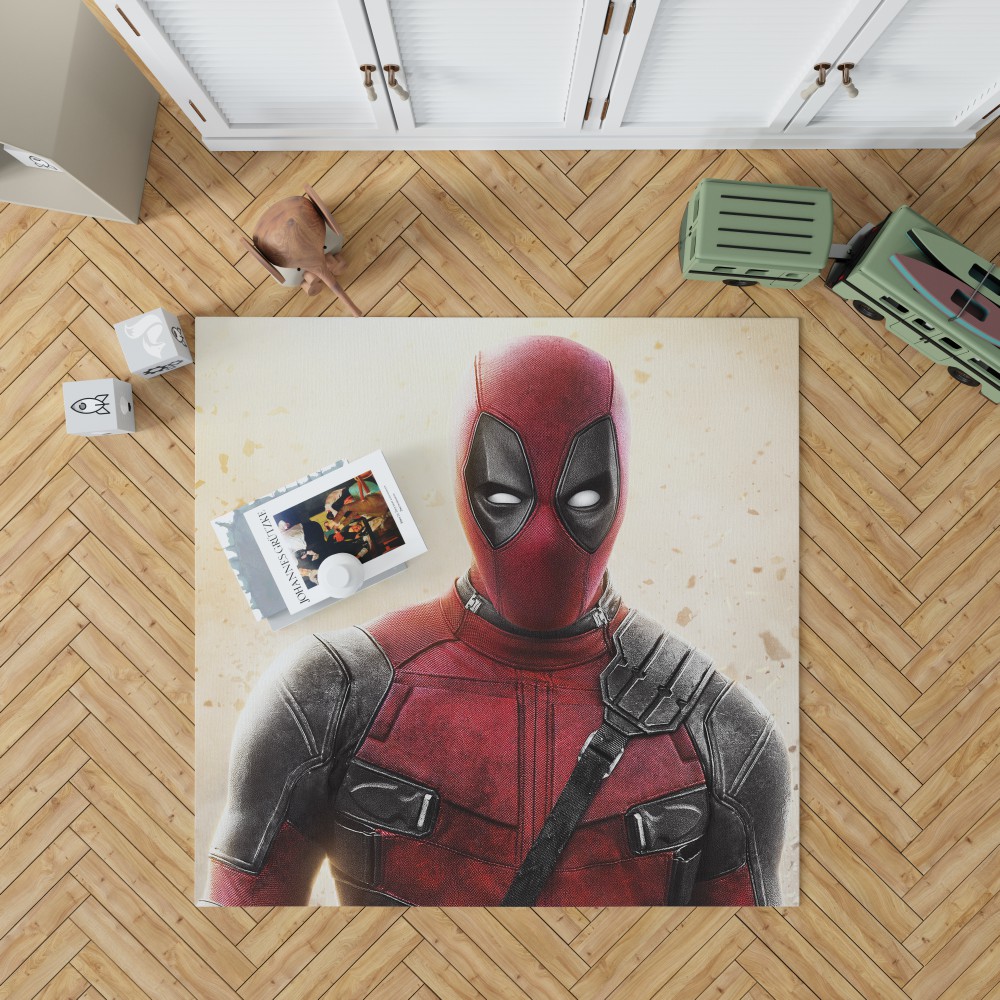Deadpool 2 Movie Super Hero Bedroom Living Room Floor Carpet Rug
