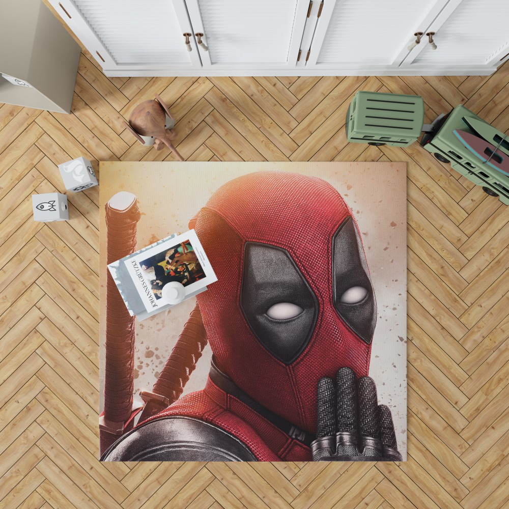 Deadpool 2 Movie Marvel Bedroom Living Room Floor Carpet Rug