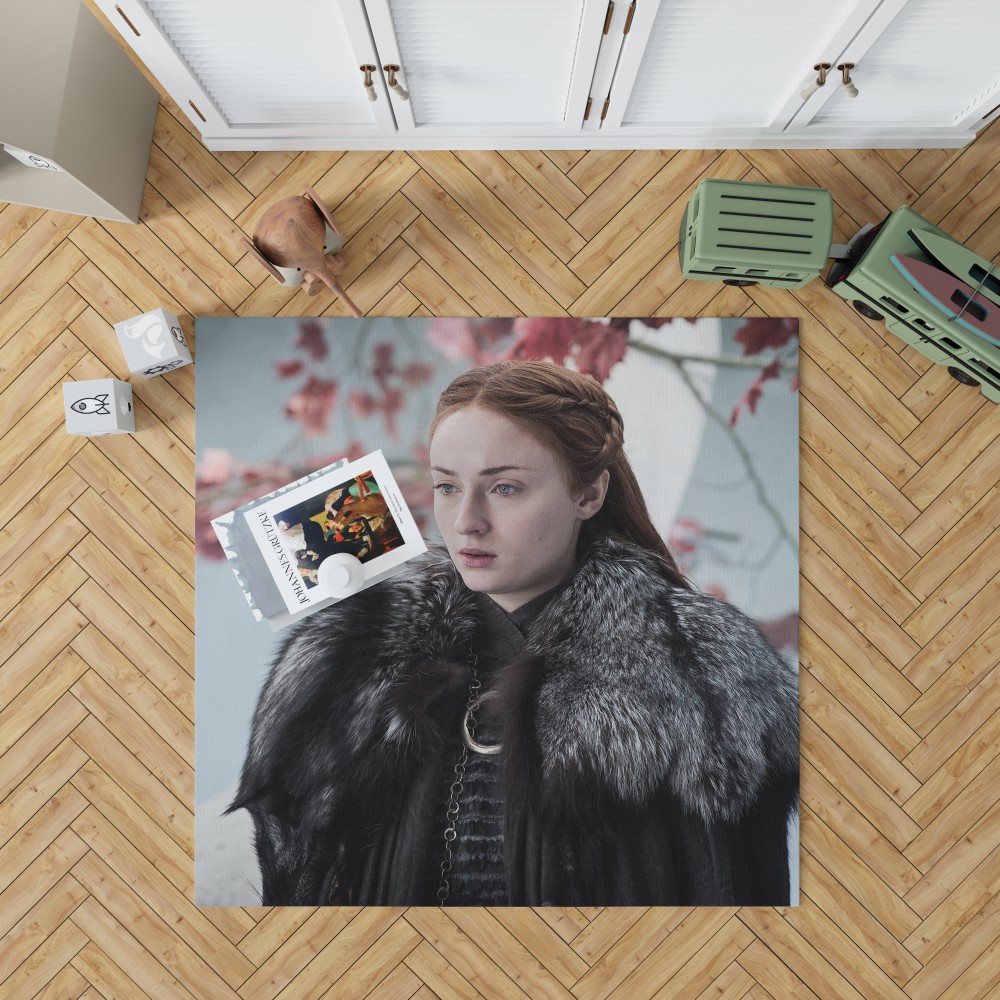 Game Of Thrones Tv Series Sansa Stark Sophie Turner Bedroom Living Room Floor Carpet Rug
