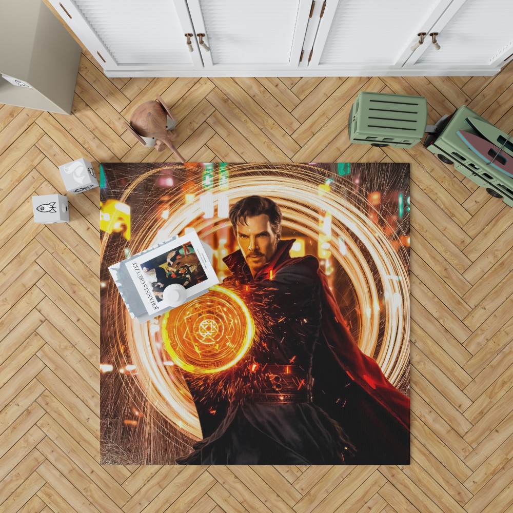 Doctor Strange Movie Benedict Cumberbatch Bedroom Living Room Floor Carpet Rug