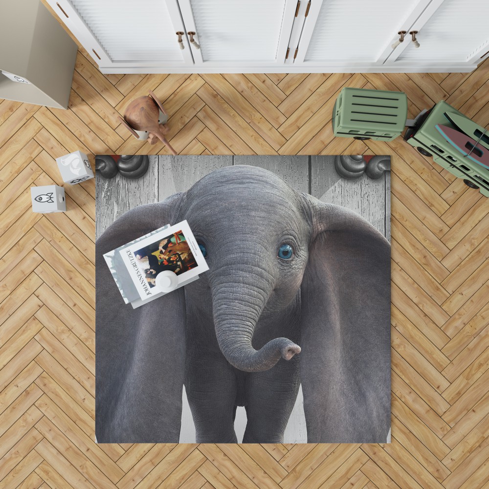 Disney Kids Dumbo 2019 Movie Bedroom Living Room Floor Carpet Rug