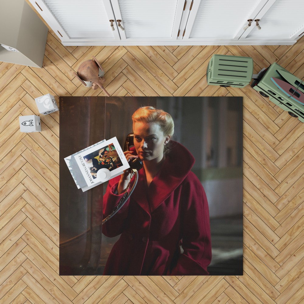 Terminal Movie Margot Robbie Bedroom Living Room Floor Carpet Rug