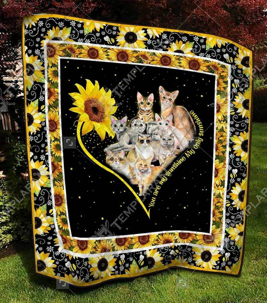 Cat Cl28110508Mdq Quilt Blanket