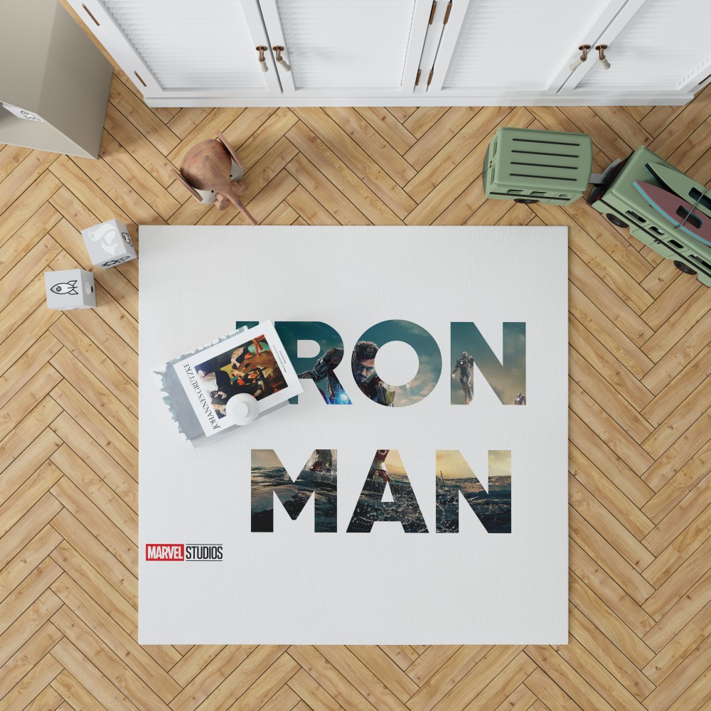 Iron Man Movie Bedroom Living Room Floor Carpet Rug