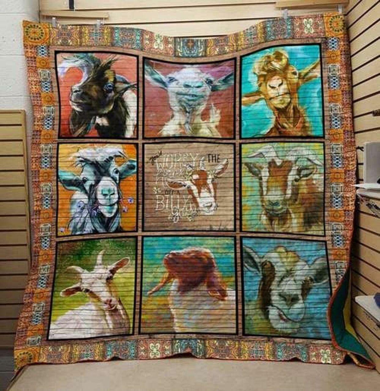 Billy Goat Cla31100852Q Quilt Blanket