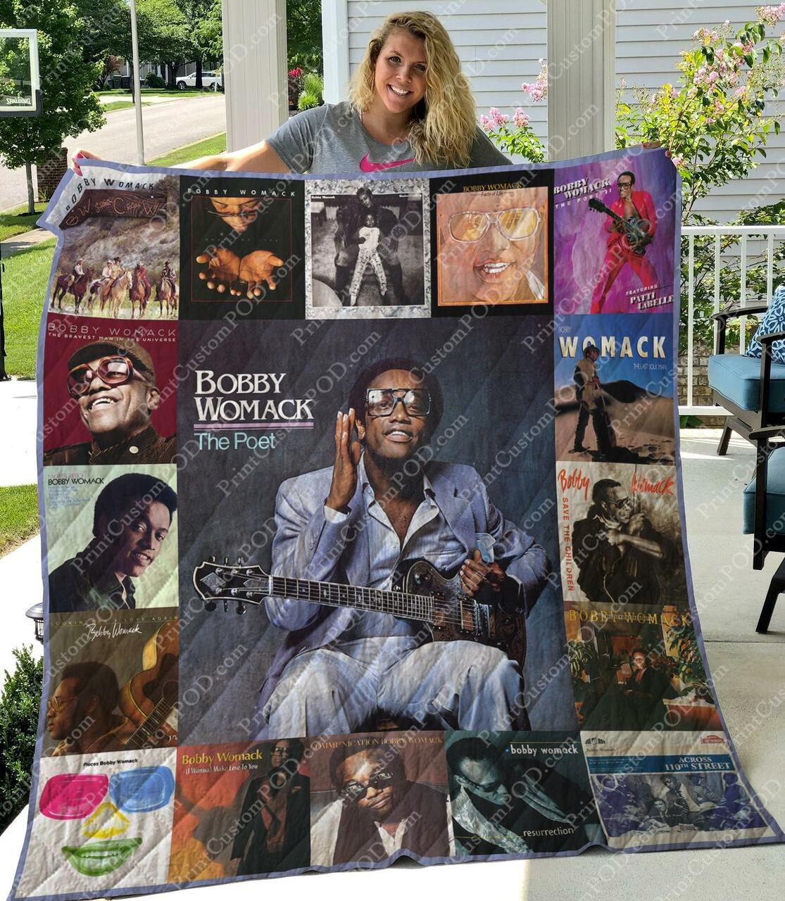 M300706 Bobby Womack Quilt Blanket Quilt