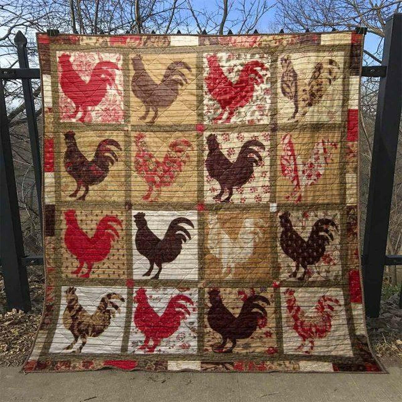 Floral Chic Quilt Blanket Tr12 Quilt