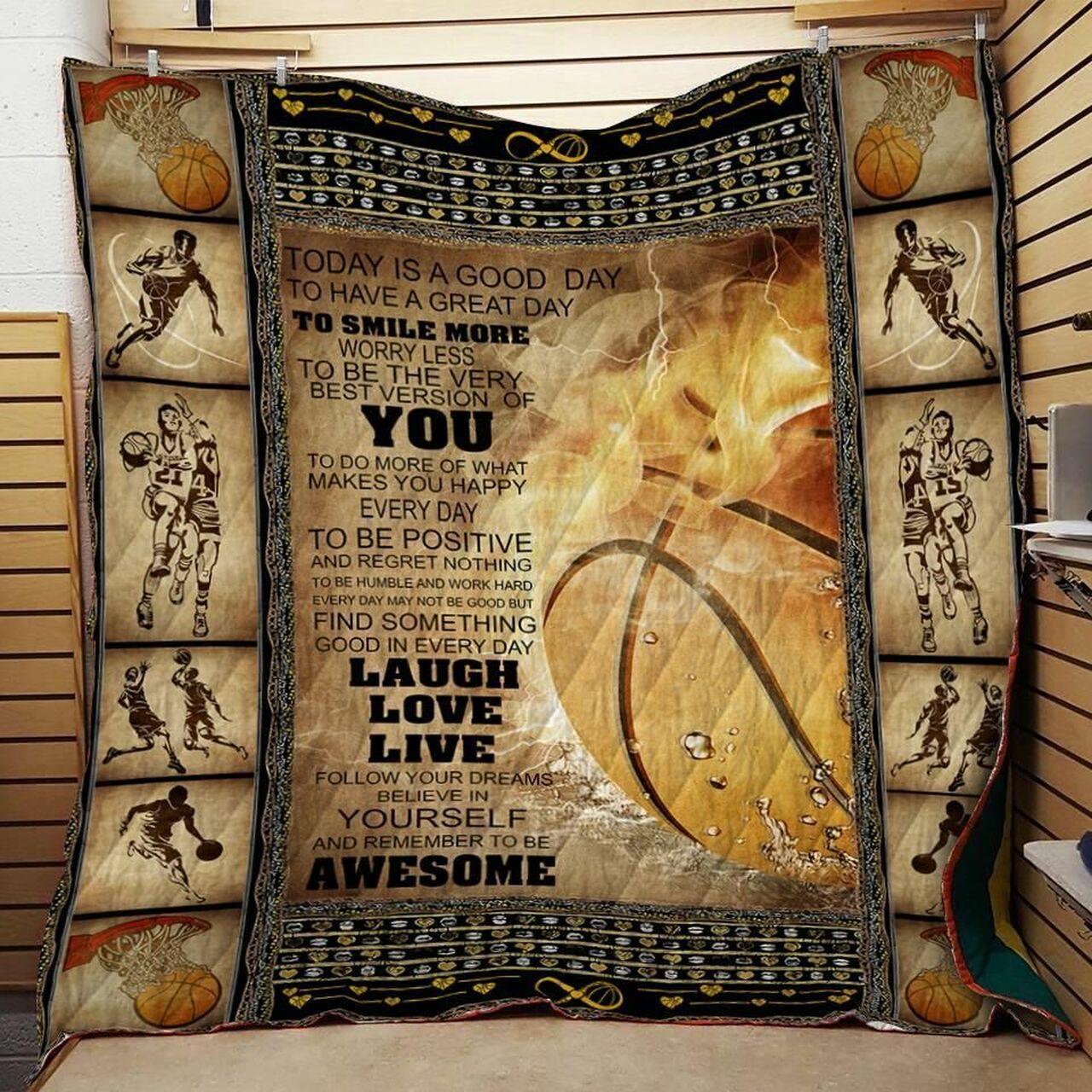Basketball Cl01110036Mdq Quilt Blanket