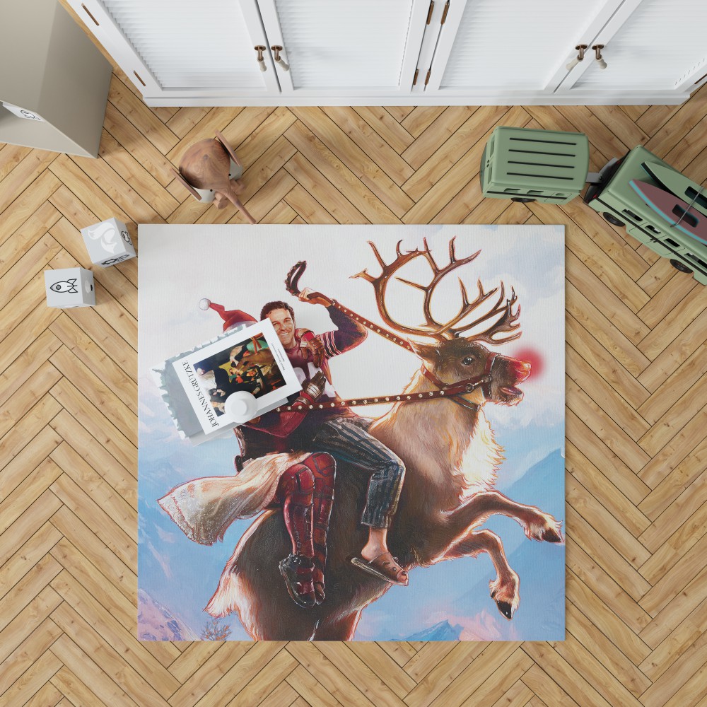 Deadpool 2 Movie Once Upon A Deadpool Bedroom Living Room Floor Carpet Rug