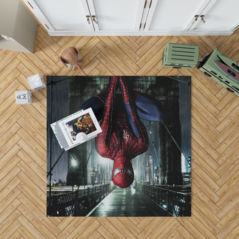 Spider-Man 3 Movie Spider Sense Bedroom Living Room Floor Carpet Rug