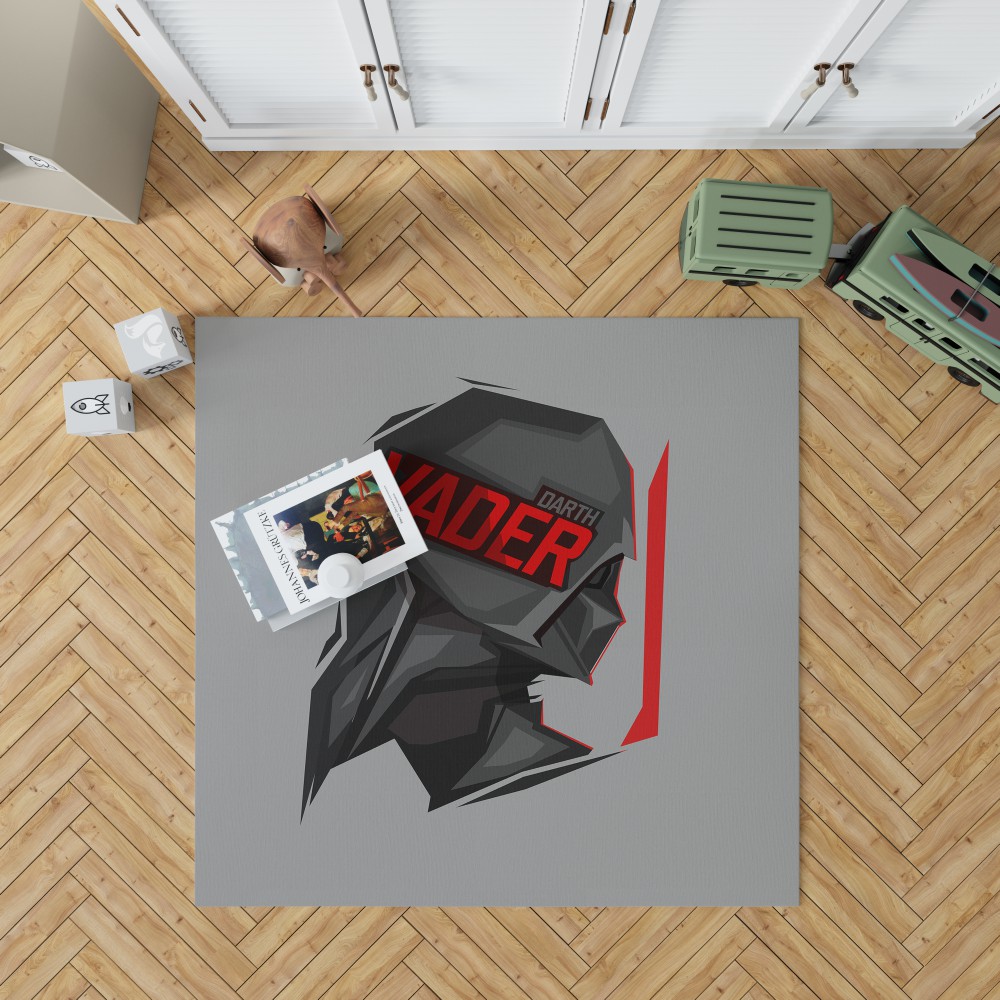 Star Wars Movie Darth Vader Bedroom Living Room Floor Carpet Rug