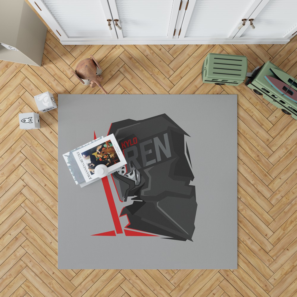 Star Wars Movie Kylo Ren Bedroom Living Room Floor Carpet Rug