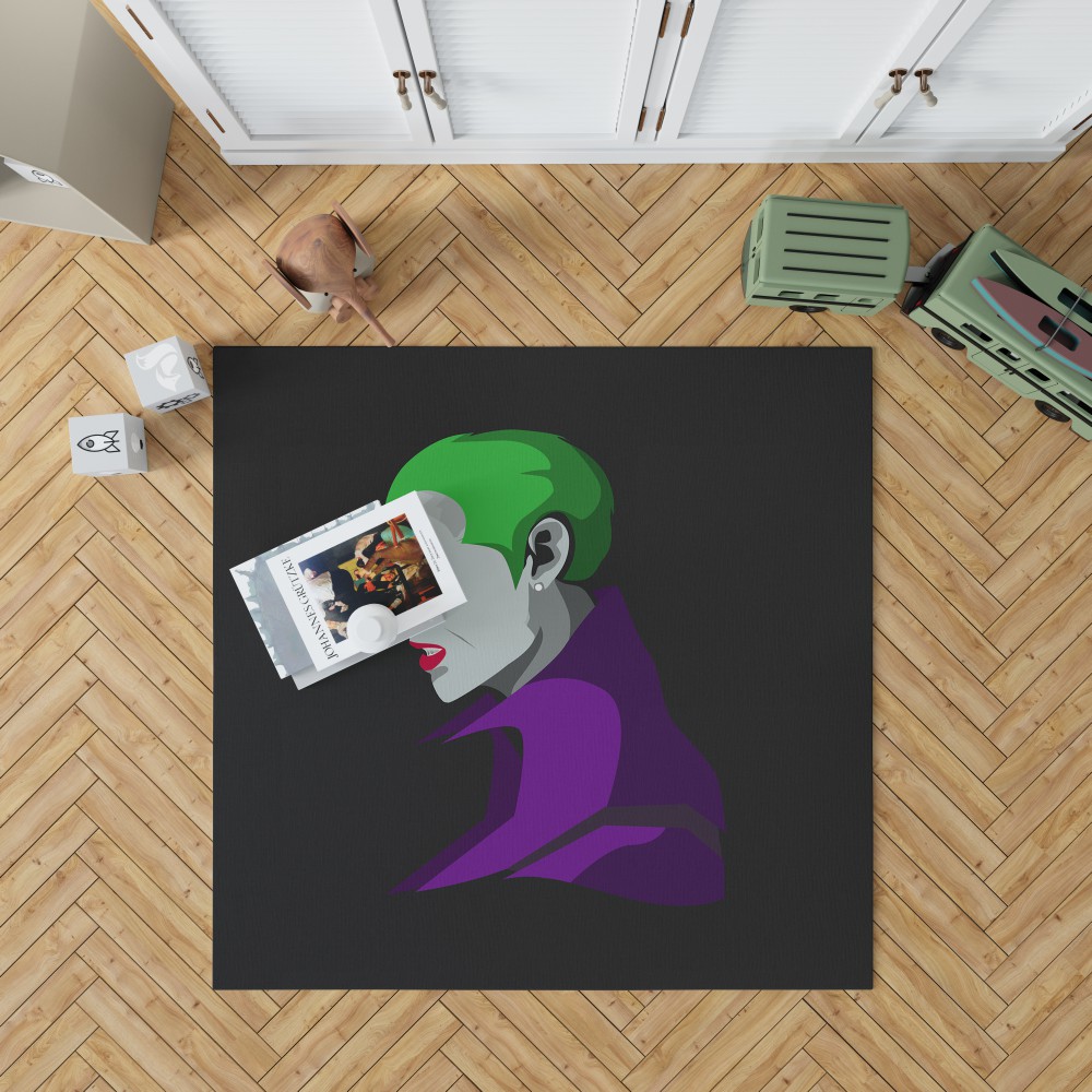 Jared Leto In Suicide Squad Movie Bedroom Living Room Floor Carpet Rug