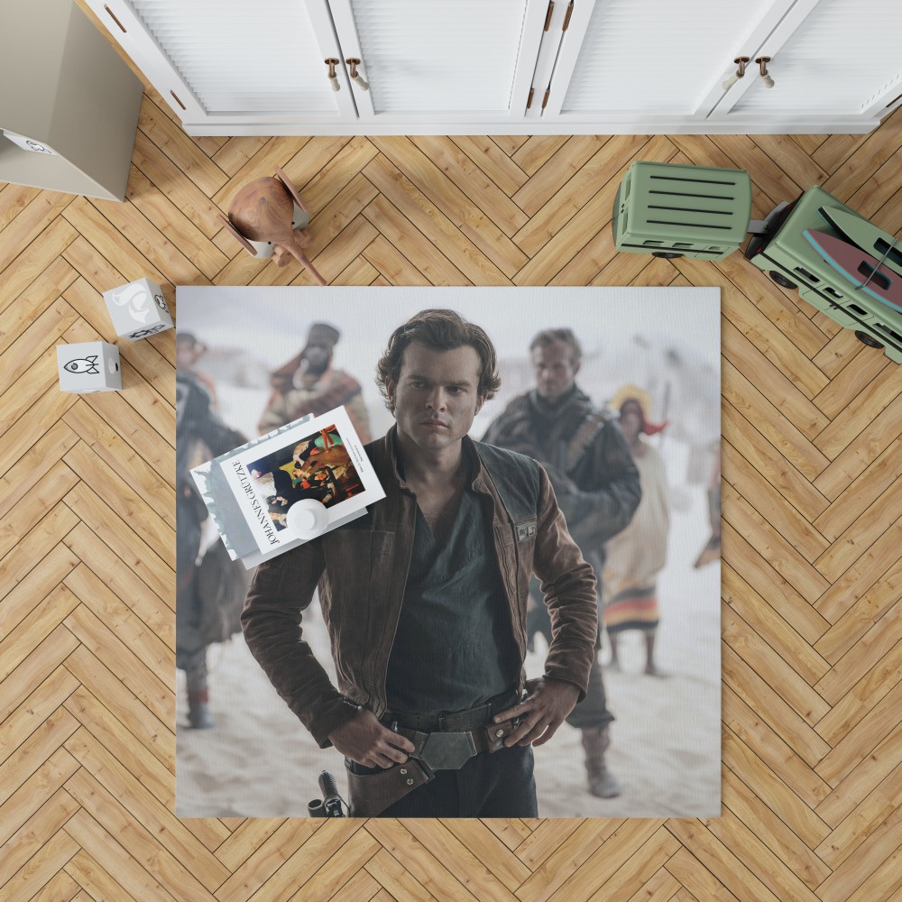 Solo A Star Wars Story Movie Alden Ehrenreich Han Solo Bedroom Living Room Floor Carpet Rug