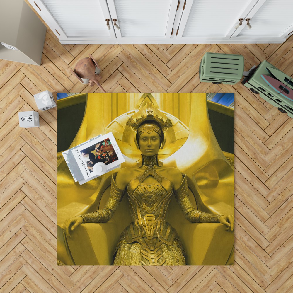 Guardians Of The Galaxy Vol 2 Movie Ayesha Elizabeth Debicki Bedroom Living Room Floor Carpet Rug