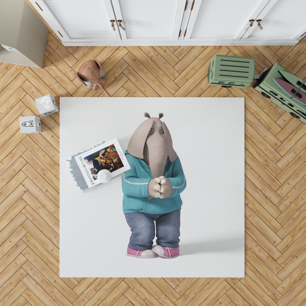 Sing Movie Meena Bedroom Living Room Floor Carpet Rug