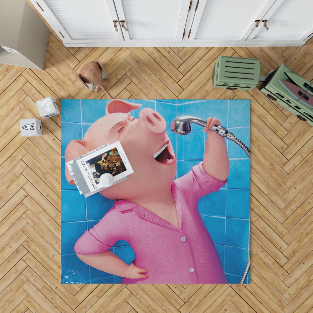 Sing Movie Rosita Bedroom Living Room Floor Carpet Rug