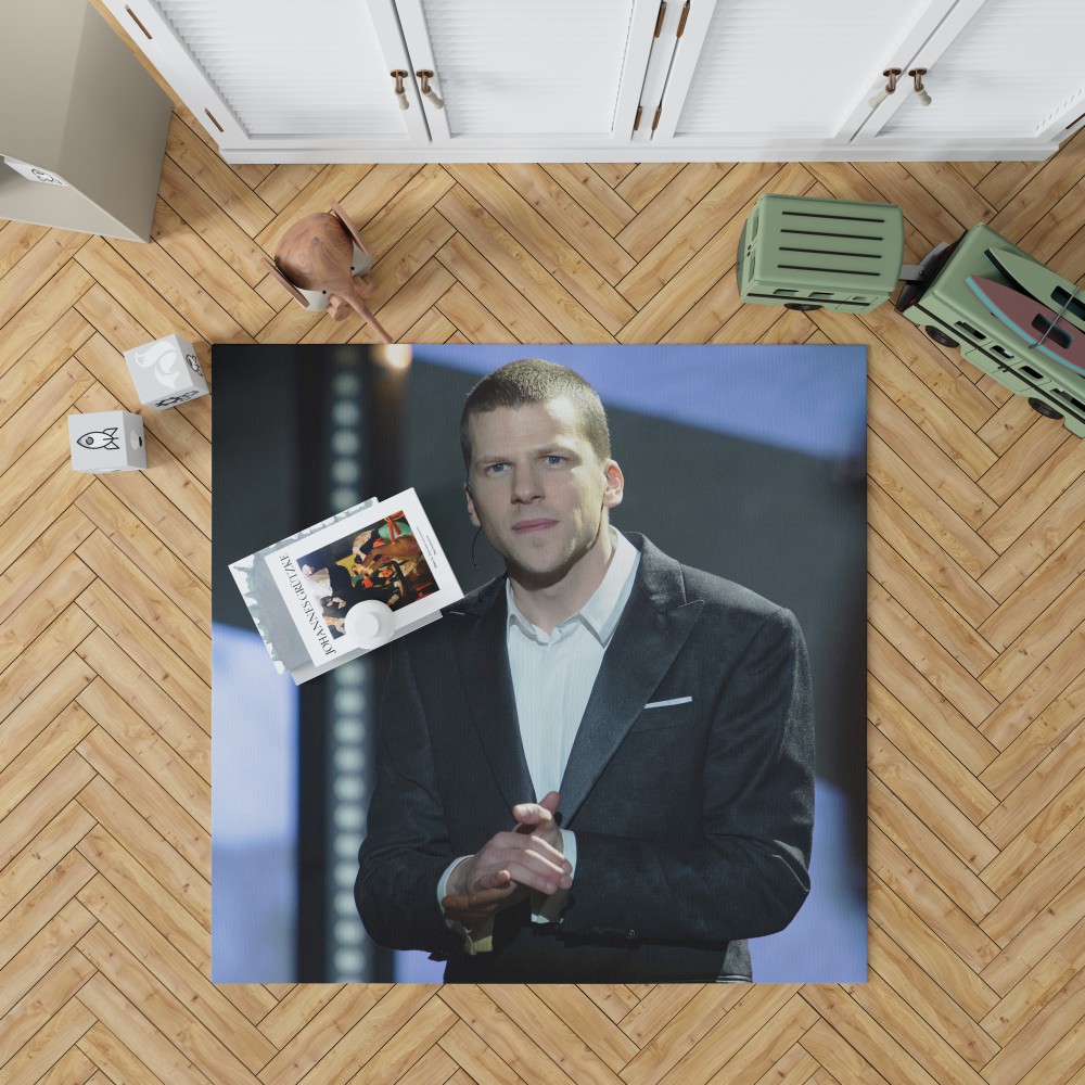 Now You See Me 2 Movie J Daniel Atlas Jesse Eisenberg Bedroom Living Room Floor Carpet Rug