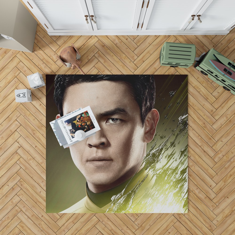 Star Trek Beyond Movie Hikaru Sulu John Cho Star Trek Beyond Bedroom Living Room Floor Carpet Rug