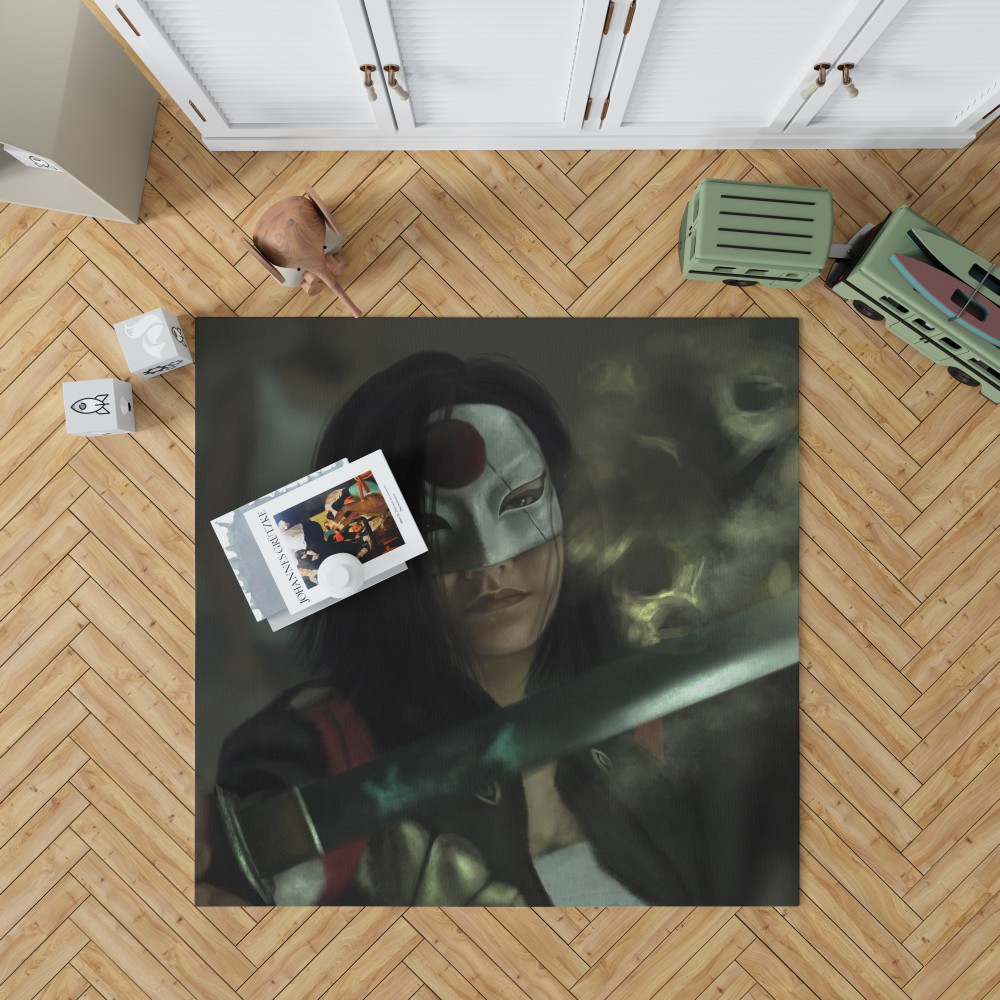 Suicide Squad Movie Dc Comics Karen Fukuhara Katana Bedroom Living Room Floor Carpet Rug