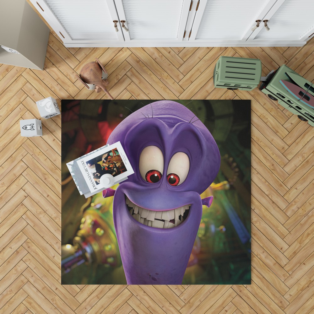 Penguins Of Madagascar Movie Charming Villain Dave Bedroom Living Room Floor Carpet Rug