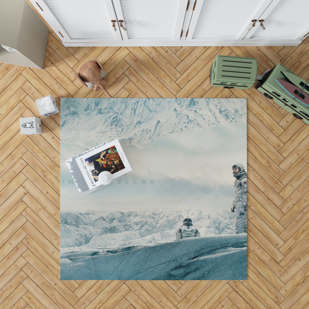 Interstellar Movie Cooper In Mann Planet Bedroom Living Room Floor Carpet Rug