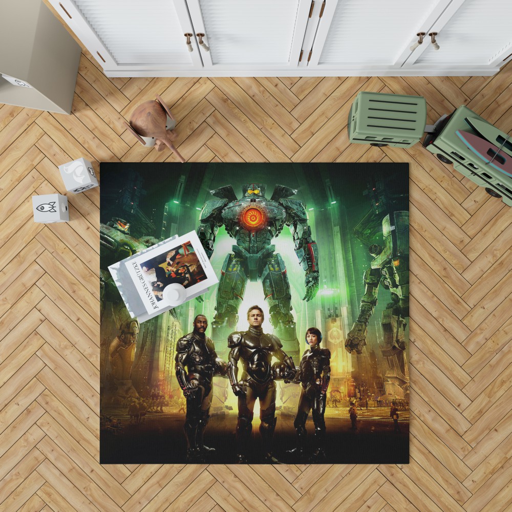 Pacific Rim Movie Stacker Pentecost Lambert Liwen Shao Bedroom Living Room Floor Carpet Rug