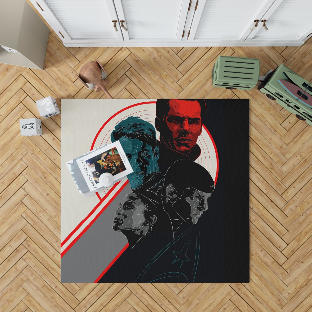 Star Trek Into Darkness Movie Bedroom Living Room Floor Carpet Rug