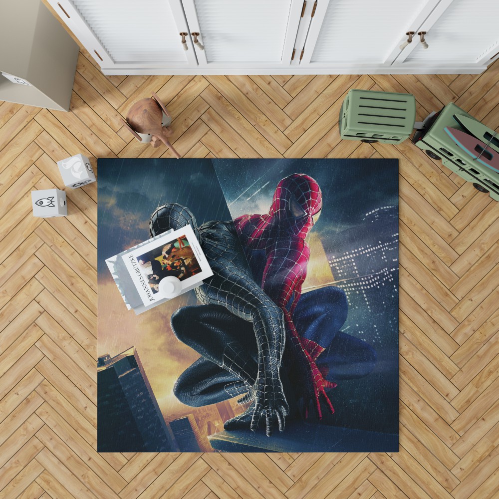 Spider-Man 3 Movie Bedroom Living Room Floor Carpet Rug