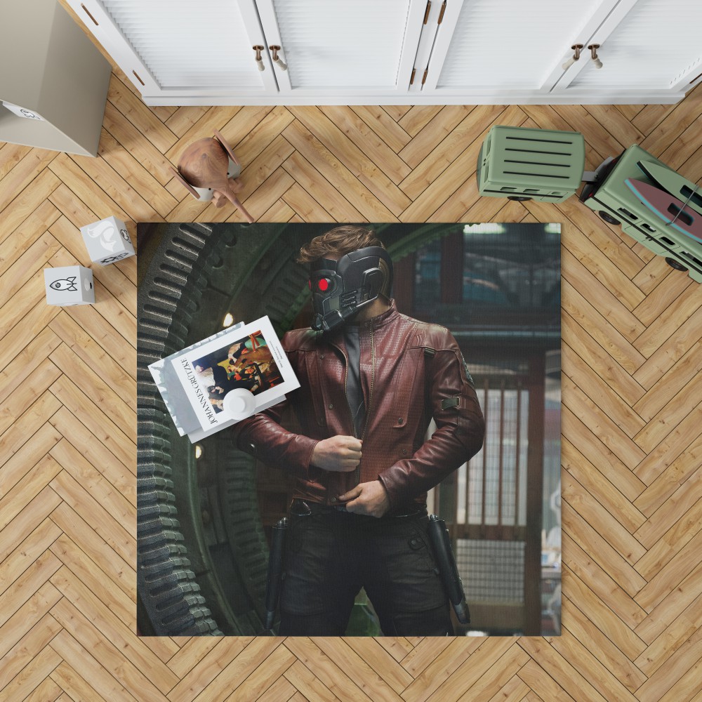 Star Lord Peter Quill Guardians Of The Galaxy Movie Chris Pratt Bedroom Living Room Floor Carpet Rug