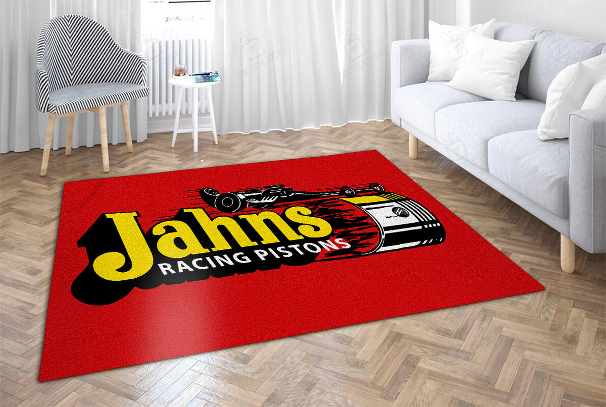 Hot Rod Jahns Racing Pistons Area Rug For Home Decoration