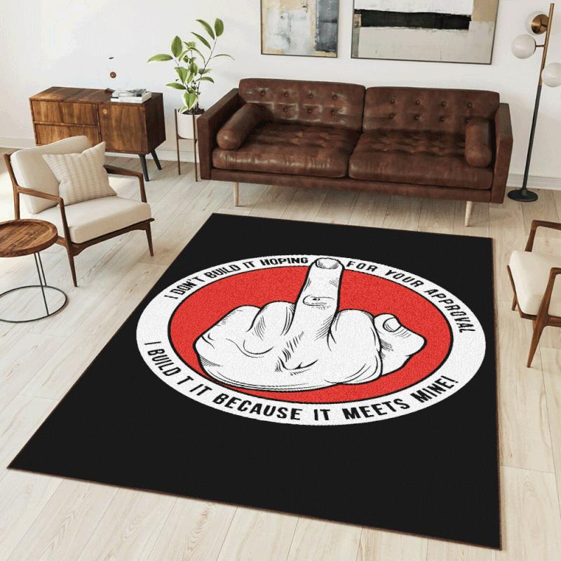 Hot Rod Street Rod Rockabilly Old School Rug For Home Decoration