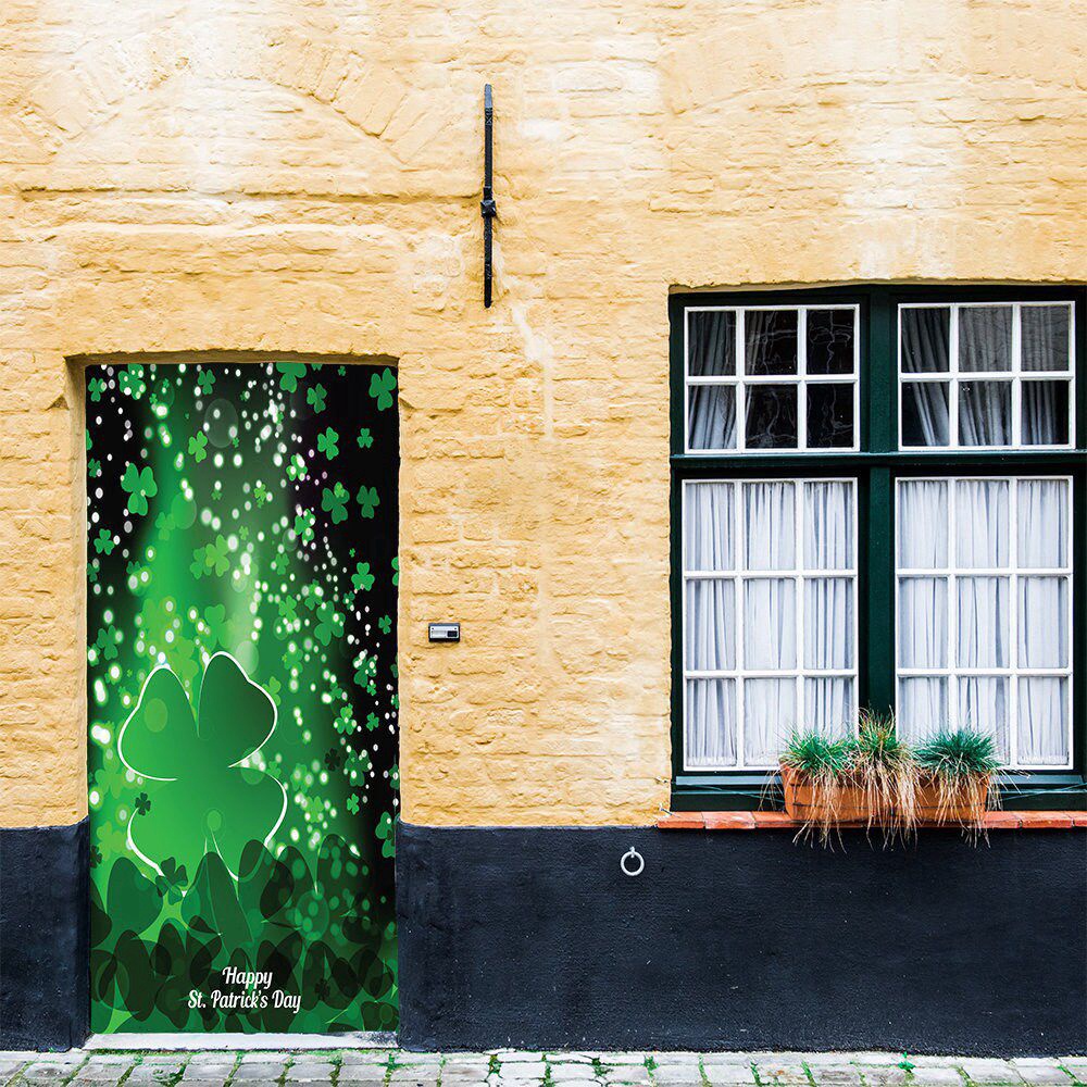 Allleftout Happy St. Patrick Day Door Decoration, St Patricks Day Decorations, Gift St. Patrick Day, Christmas Gift