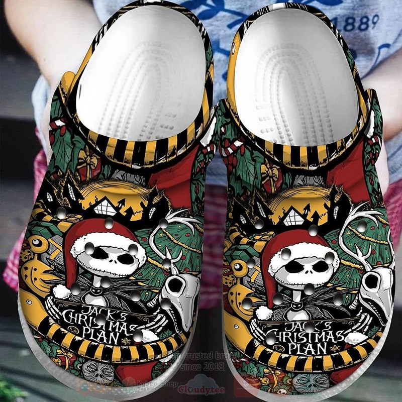Cronocare Sport Crocs Jack Skellington The Nightmare Before Christmas Movie Crocs Crocband Clogs Shoes
