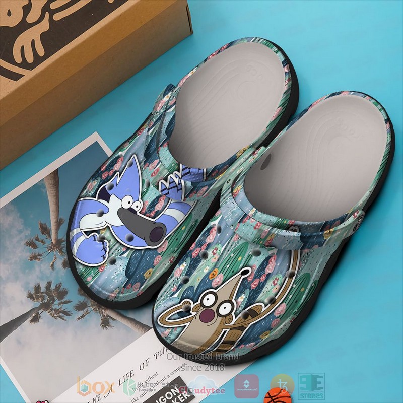 Cronocare Sport Crocs Regular Show TV Series Crocs Crocband Clogs Shoes