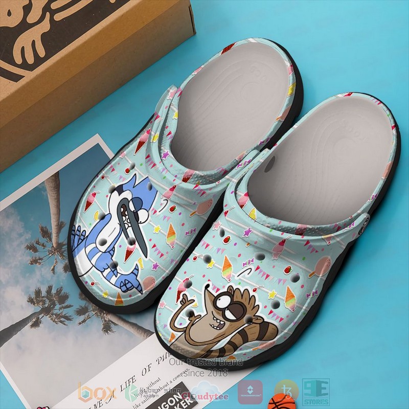 Cronocare Sport Crocs Regular Show TV Series Crocs Crocband Clogs Shoes