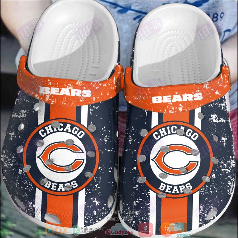 Cronocare Sport Crocs Chicago Bears NFL Sport Crocs Crocband Clogs Shoes