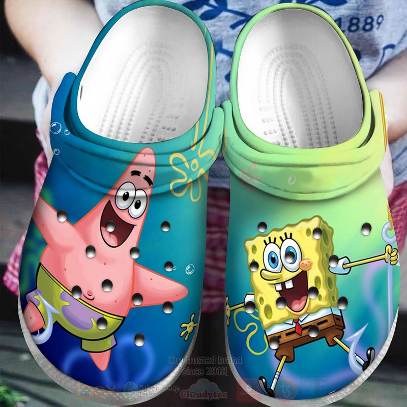Cronocare Sport Crocspongebob Squarepants Cartoon Crocs Crocband Clogs Shoes