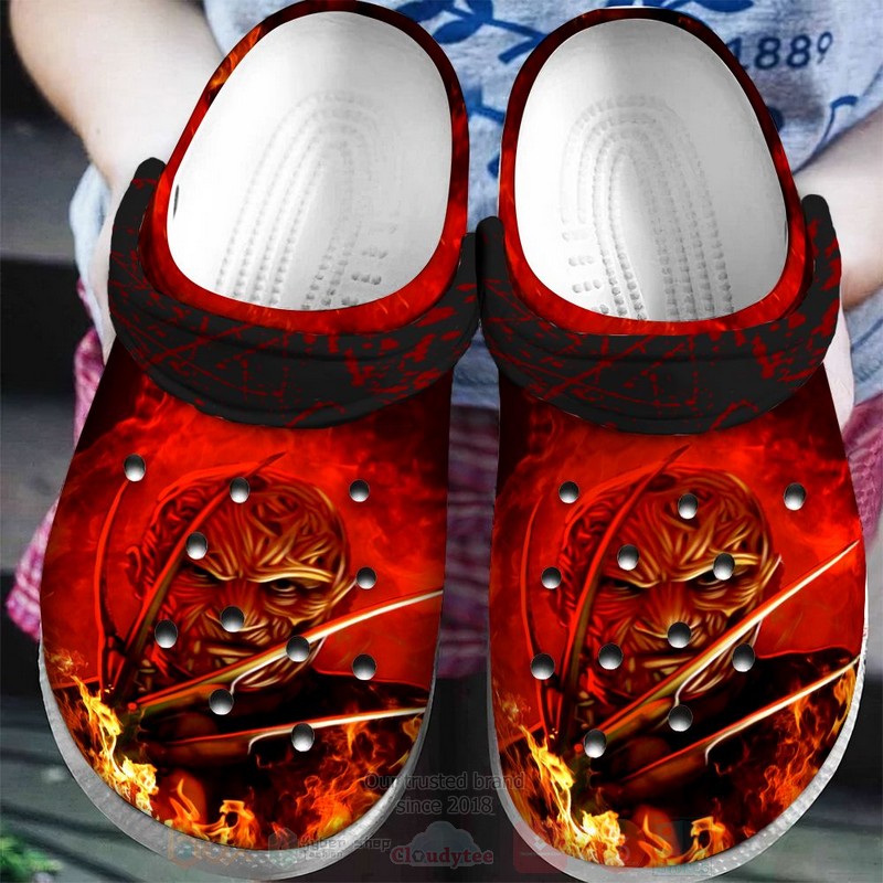 Cronocare Sport Crocs Freddy Krueger Horror Movie Crocs Crocband Clogs Shoes