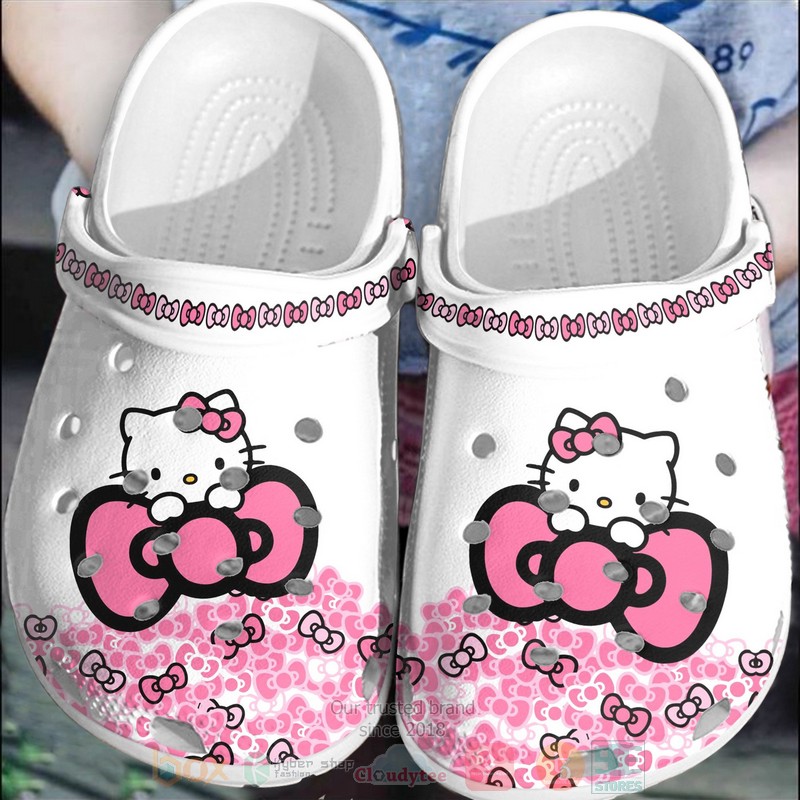 Cronocare Sport Crocs Hello Kitty Cartoon Crocs Crocband Clogs Shoes 