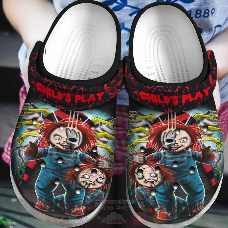 Cronocare Sport Crocs Chucky Horror Movie Crocs Crocband Clogs Shoes