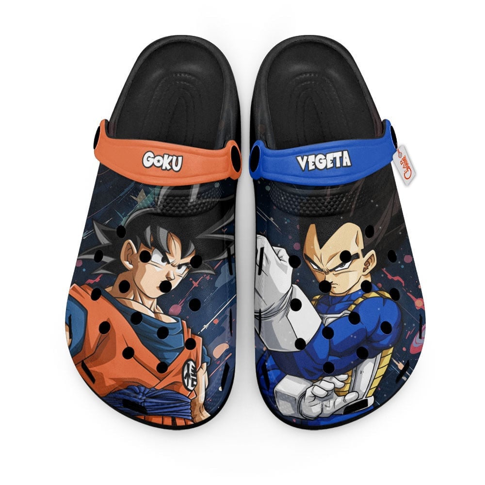 Cronocare Sport Crocson Goku and Vegeta Dragon Ball Anime Crocs Crocband Clogs Shoes