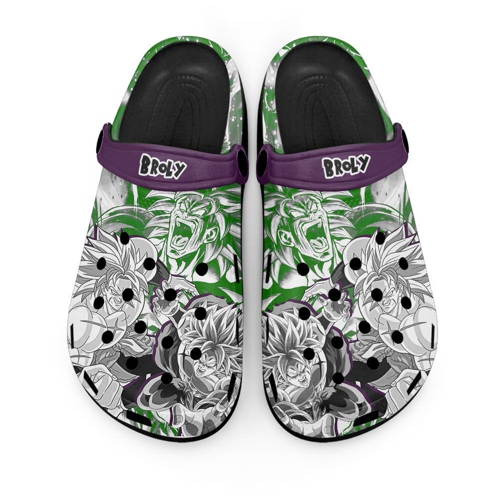 Cronocare Sport Crocs Broly Dragon Ball Anime Crocs Crocband Clogs Shoes