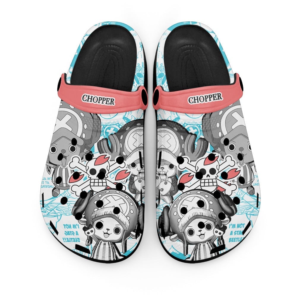 Cronocare Sport Crocs Tony Tony Chopper One Piece Anime Crocs Crocband Clogs Shoes
