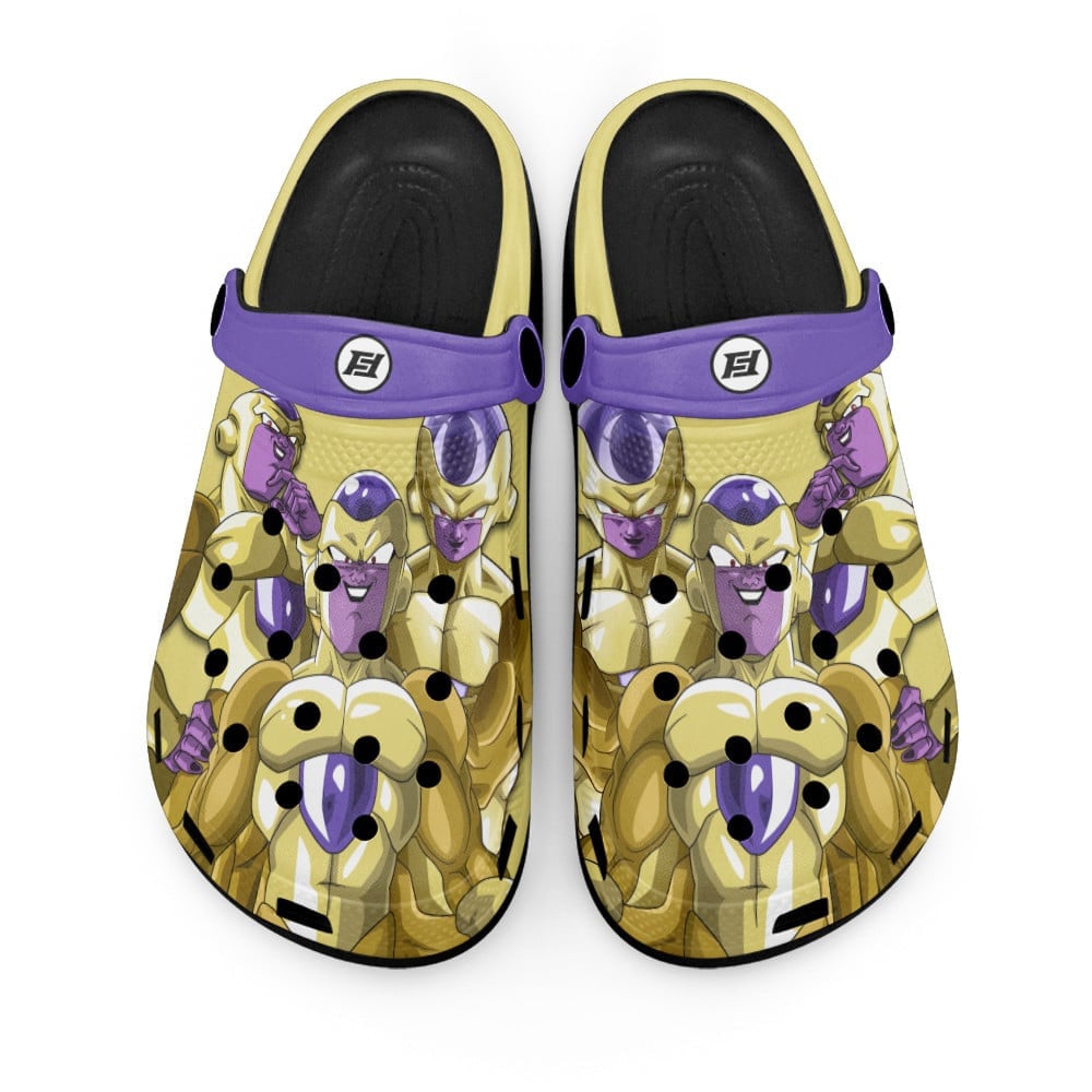 Cronocare Sport Crocs Golden Frieza Dragon Ball Anime Crocs Crocband Clogs Shoes