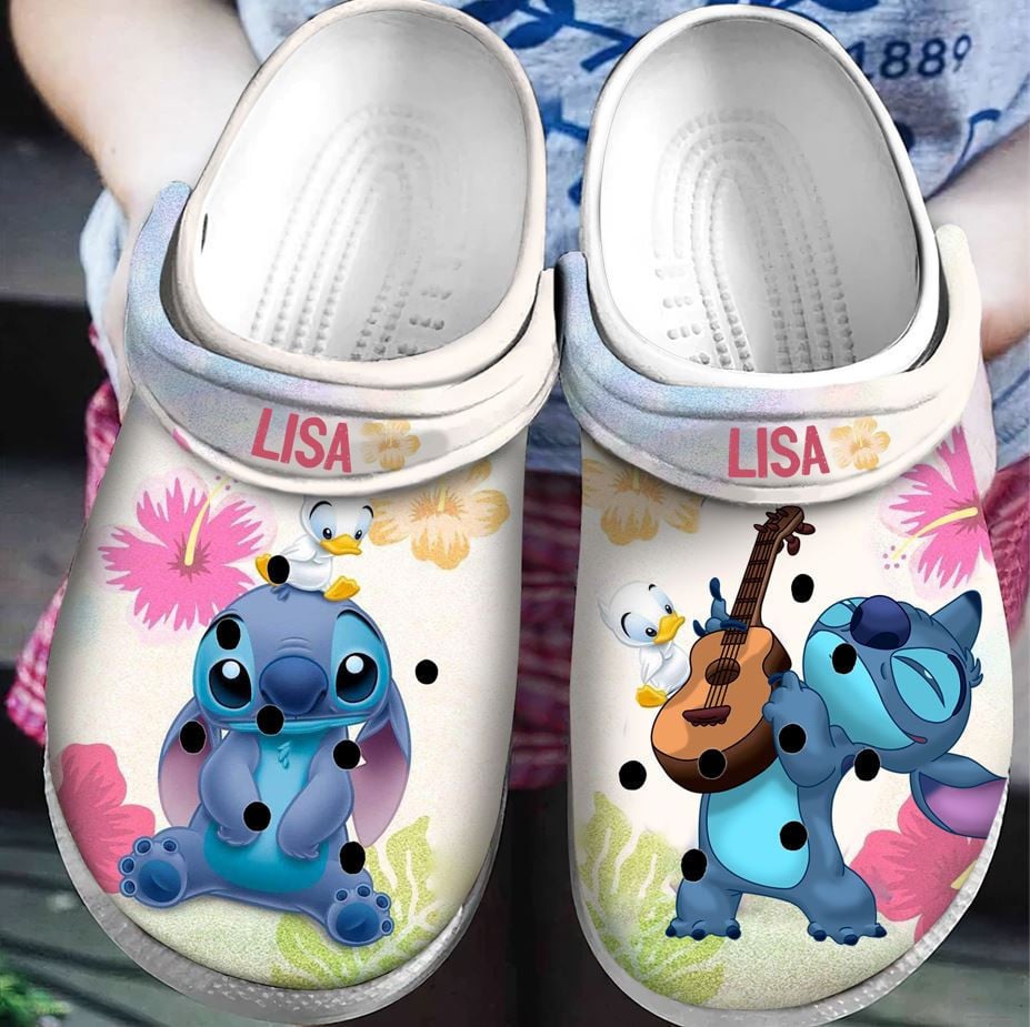 Cronocare Sport Crocstitch Cartoon Crocs Crocband Clogs Shoes
