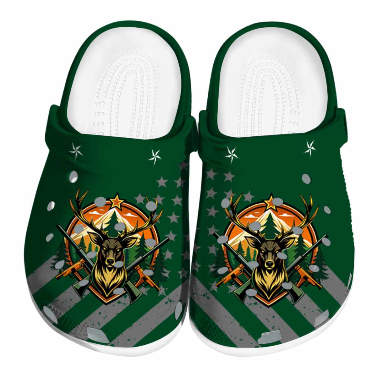 Cronocare Sport Crocs Deer Hunting Crocs Crocband Clogs Shoes