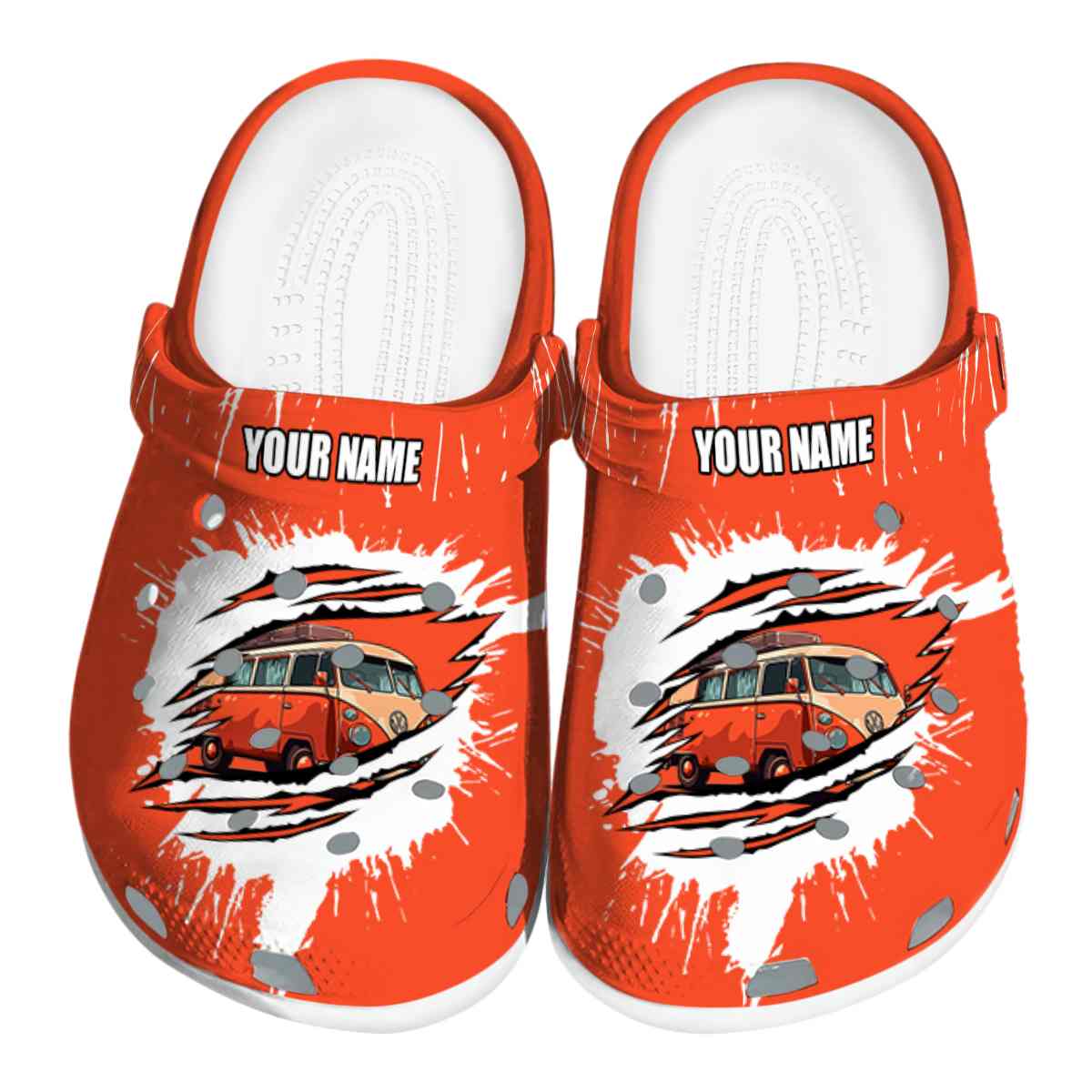 Cronocare Sport Crocs Camping Camper Van Crocs Crocband Clogs Shoes